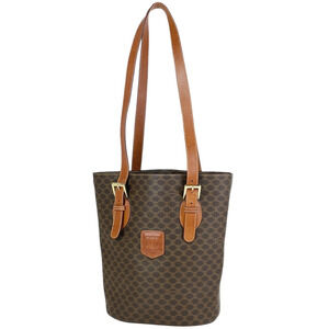 Celine Macadam tote bag brown